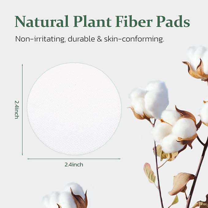 Soothing Toner Pads Redness Relief,Cotton Facial Toner Pads for Deep Hydration Improve Skin Texture with Hyaluronic Acid, Niacinamide,Vitamin C | 125 Counts