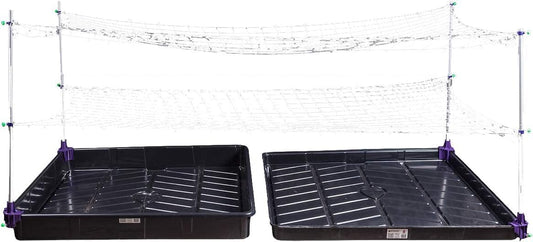 Trim Daddy Trellis System Support Kit (Model B) - for Climbing Plants | Round Corner | Ideal for Hydroponics Growing System, Greenhouse & Garden