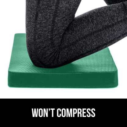 GORILLA GRIP Extra Thick Patent Pending Garden Kneeling Pad, 17.5 x 11 Inch Supportive Soft Foam Knee Cushioning for Gardening, Water Resistant, Bathing Baby, Working Supplies Lightweight, Grass