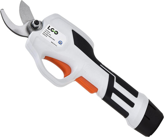 LIGO Cordless Pruning Shears for Thick Stems | 7.2V Fast-Charging Battery Trims 0.98" Branches | Safety Lock & Non-Slip Handle | Rose/Bush/Shrub Trimmer, with Removable Battery
