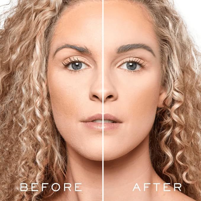 MADLUVV Brow Stamp Kit with Brow Stencils – Easy Eyebrow Shaper for Natural-Looking Brows – Popular Eyebrow Stencil Kit Used by Professionals – 9 Shapes, Spoolie, Travel Bag & Stamp (Taupe)