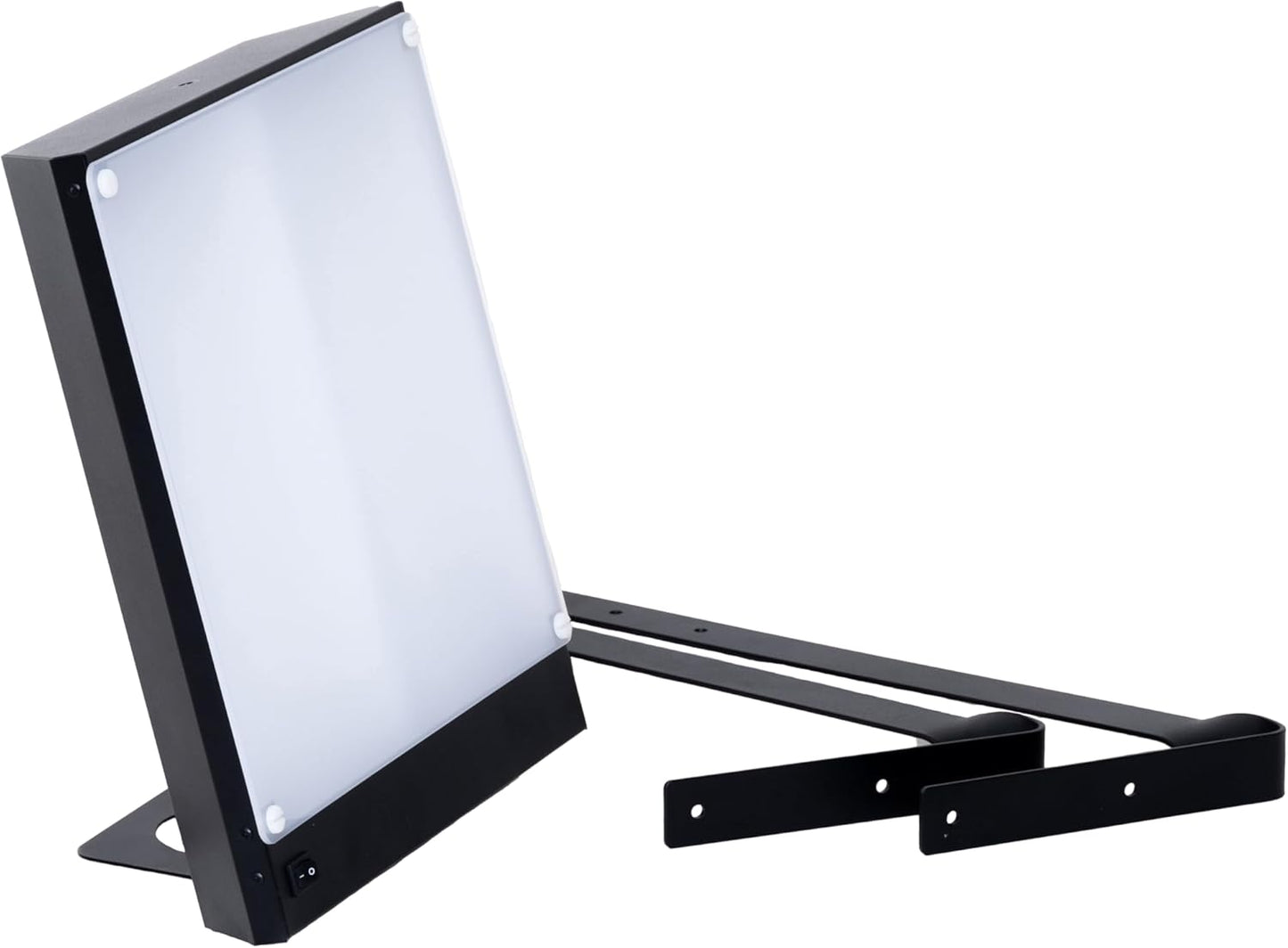 Northern Light Technologies LiteUp - 10000 Lux Light Therapy Lamp - Full Spectrum Lightbox Therapy Light for Natural Mood and Energy Enhancement, Wall Mountable Sunlight lamp, Black