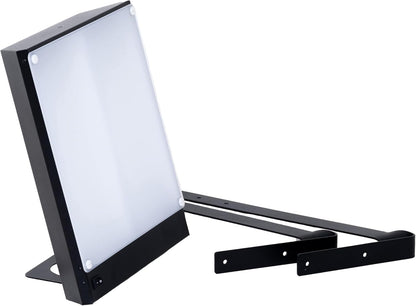 Northern Light Technologies LiteUp - 10000 Lux Light Therapy Lamp - Full Spectrum Lightbox Therapy Light for Natural Mood and Energy Enhancement, Wall Mountable Sunlight lamp, Black