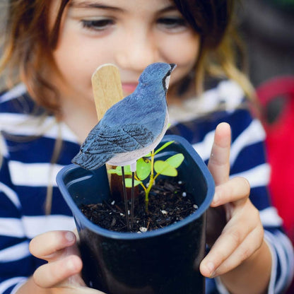 HEEPDD Soil Moisture Sensor Meter with Bird Design, Plant Watering Alarm Device for Indoor Outdoor Potted Plants