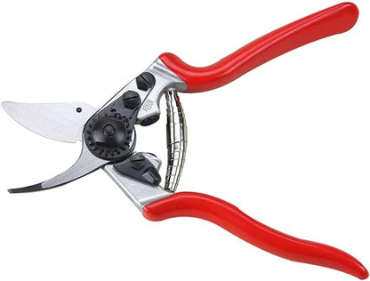 Felco F6 Pruning Shears – 7.7" Swiss-Made Garden Clippers for Medium Hands | Hand Pruners for Gardening | Garden Tool Cutter with Precision Bypass Blade, Forged Aluminum Handles, Replaceable Parts