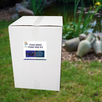 HALF OFF PONDS Simply Waterfalls 3200 Pond Free Waterfall Kit, with 10 ft by 15 ft PVC Liner and 3,200 GPH HydroFlow Series Submersible Pump - PVCPSAN2