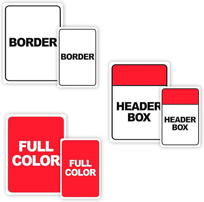 18x24" Custom Aluminum Sign with Text, Personalized Metal Sign for Outdoor, Customized Aluminum Signs for Business, Office or Home (Vertical)