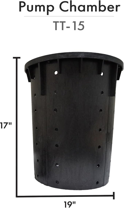 HALF OFF PONDS Simply Waterfalls 3200 Pond Free Waterfall Kit, with 8 ft by 10 ft EPDM Liner and Manta 3300 GPH Submersible Pump - PSAN4