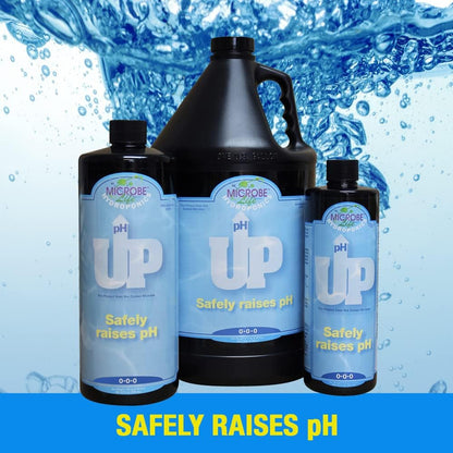 Microbe Life Hydroponics pH Control Kit with pH Up and Down for Stability, 16 oz Bottles, 4 oz Sample of Premium Liquid Nutrients