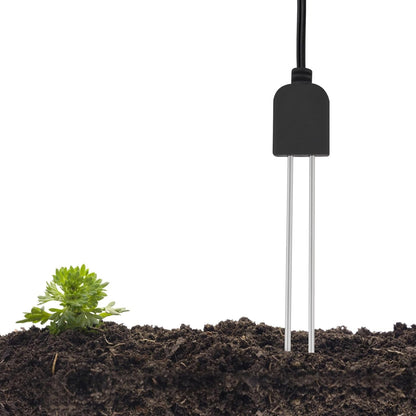 5 Sets Soil Moisture Sensor, Resistive Soil Moisture Meter, Soil Hygrometer Sensor Test Kit with Corrosion Resistant Probe Digital Analog Signal Output for Garden Automatic Watering System