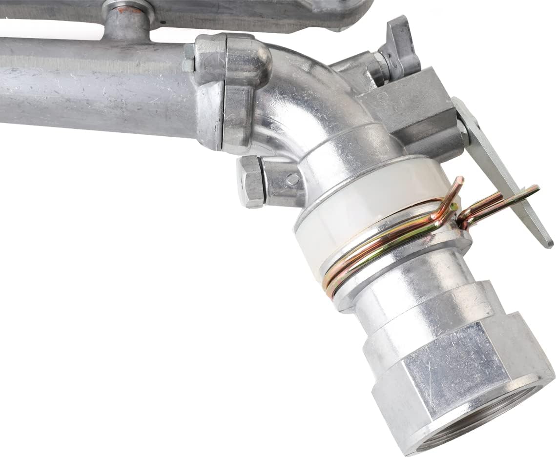 1.5'' Agriculture Irrigation Spray Gun Sprinkler Large-Area Irrigation Spray Gun Garden Farm Watering Sprinkler 360° Adjustable Watering for Farms, Orchards, Tea Gardens, Forestry