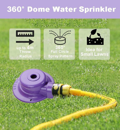 Metal Lawn Sprinkler Garden Water Sprinklers Lawn Irrigation System for Small to Medium Area Watering Outdoor Garden Yard Lawn