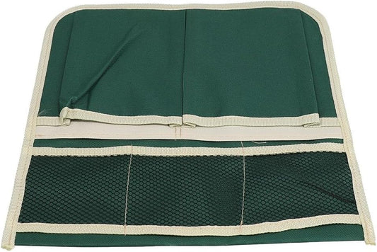 Foldable Garden Kneeler Stool With Waterproof Side Pouch For Tools, Portable Outdoor Seat And Kneeling Pad For Gardening, Yard Work, Planting, Weeding, And Comfortable Support In Green
