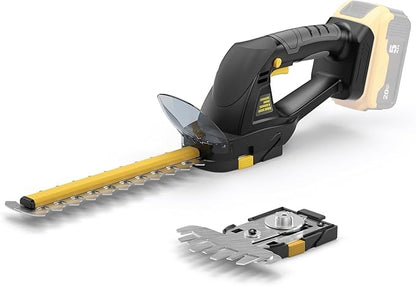 Hedge Trimmer Cordless for DEWALT 20V MAX Battery, 1500RPM Grass Trimmer Electric Hedge Trimmer, 2 in 1 Design for Yard, Garden, Lawn Care(Battery Not Included) (Black)