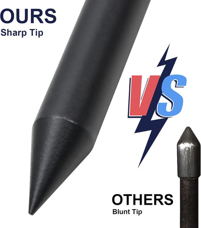 Soil Probe Rod, 48 Inch Metal Septic Tank Locator Tool, Ground Probe Rod for Soil Compaction, Locating Underground Pipes and Gopher Runs, Gardening