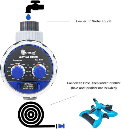 Water Hose Timer fogging Seconds Watering Automatic Electronic Water Timer Home Garden Controller
