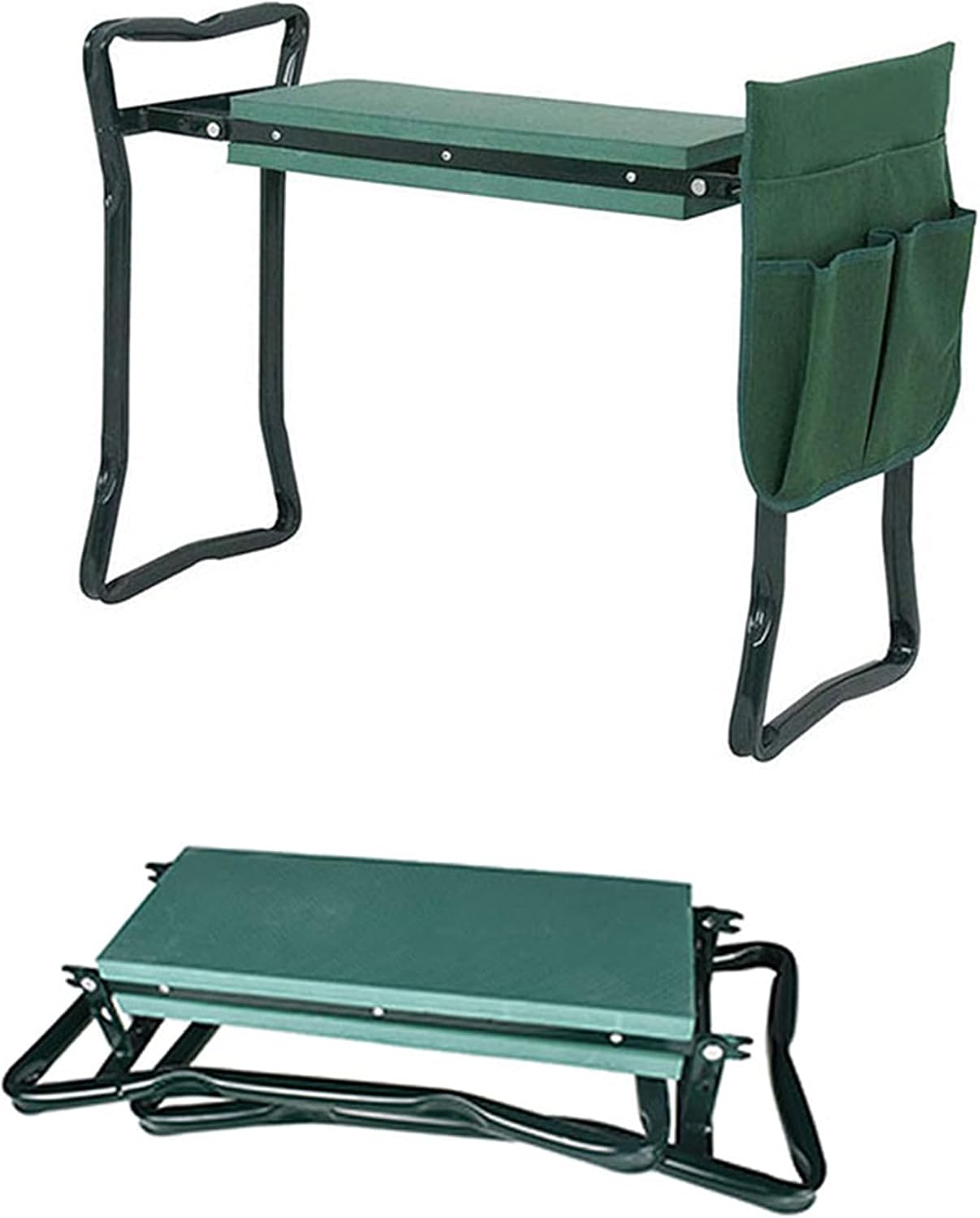 Multifunctional Garden Kneeler & Seat - Heavy Duty Folding Kneeling Bench with Handles, Ideal for Gardening and Sitting - Perfect Garden Stool for Seniors Women