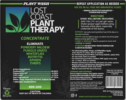 Plant Wash Lost Coast Plant Theraphy Concentrate 32 floz (Packaging May Vary)