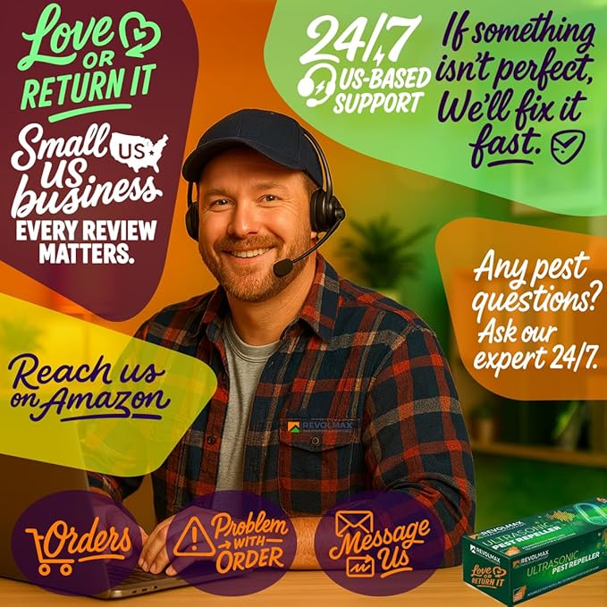 A28, Ultrasonic Pest Control Repeller - Electronic & Ultrasound, Indoor Plug-in Repellent - Get rid of - Rodents, Mice, Squirrels, Bats, Insects, Bed Bugs, Ants, Fleas, Spiders, Roaches (6Pack, White)