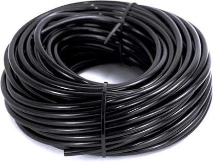 100ft 1/4 inch Blank Drip Irrigation Tubing,1/4 Irrigation Tubing Drip Irrigation Parts Drip Line Irrigation Hose for Drip Irrigation System, Garden Watering Tube Line for Garden Irrigation System