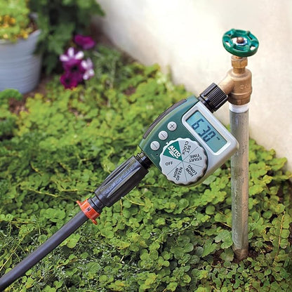 Orbit 62061Z 1-Outlet Programmable Digital Hose Watering Timer & 3-in-1 Filter, Pressure Regulator