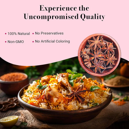 Star Anise Whole 16 Oz | Add Exotic Aroma and Rich Flavor to Your Dishes | Premium Star Anise Pods for Gourmet Delights | By Yogis Gift®