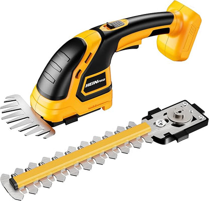 Hedge Trimmer Cordless Compatible with DEWALT 20V MAX Battery (No Battery), Electric Hedge Trimmer Cordless Grass Trimmer, Bush Trimmer Grass Shears Handheld for Yard, Garden, Lawn