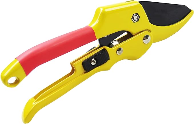 Bypass Pruning Shears 8 Inch Sharp and Easy to Hold Garden Shears, Clippers, Scissors (MSG302)