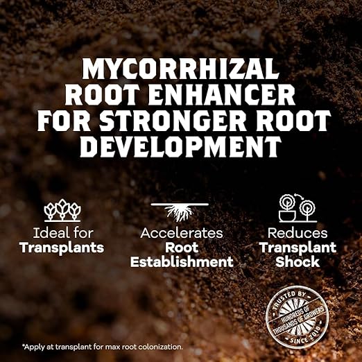 DYNOMYCO Granular Mycorrhizal Fungi Inoculant, 100g/3.5oz – Boosts Root Growth, Yields & Nutrient Uptake – 900 Propagules/g, Concentrated Granules, & OMRI Listed – Biofertilizer for Plant Growth