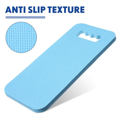 Riakrum 20 Pcs Garden Kneeling Pad Garden Knee Pads Thick Foam Knee Mat Waterproof Knee Cushions for Kneeling Multi Functional Kneeler for Praying, Gardening, Baby Bath, Yoga, 15.4 x 6.7 Inch (Blue)