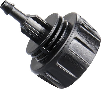 3/4 Inch Female Pipe Thread to 1/4 Inch Drip Irrigation Tubing Adapter: 6 Pieces 1/4 In. Barbed Drip Line x 3/4 In. Faucet PVC Adapter Connect 3/4" FHT Faucet