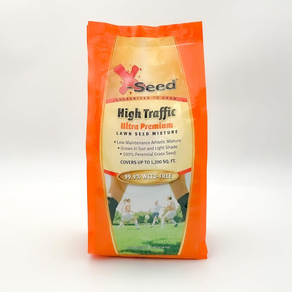 X-Seed Ultra Premium High Traffic Lawn Seed Mixture, 3-Pound