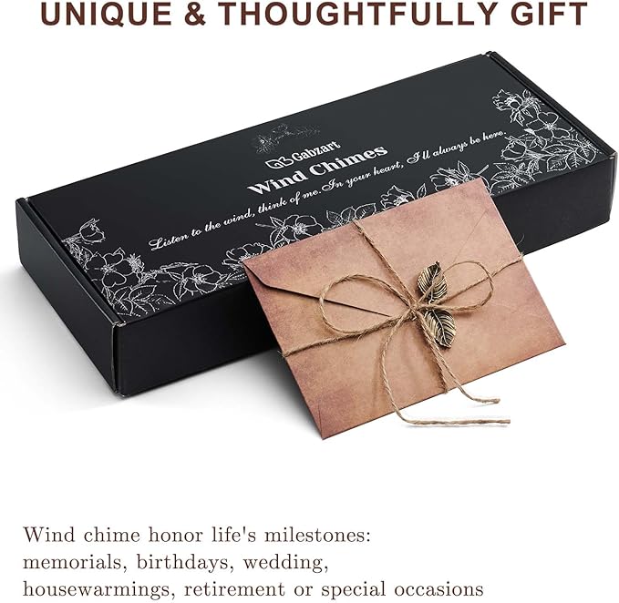 Wind Chimes for Outside, Vintage Tree of Life Deep Tone Wind Chime Outdoor Clearance, Memorial/Festivals/Birthday Gift for Mom Dad Women Grandma, Garden Porch Patio Decor (34" Tree of Life)