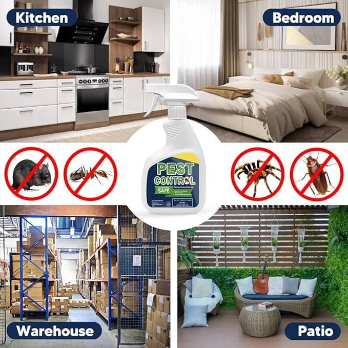 Pest Control, Mouse Repellent Pouches, Rodent Repellent, Mice Repellant Indoor, Peppermint Mice to Repel Rodents, Ant, Roach & Mosquito, Rat Repellant Outdoor 1P