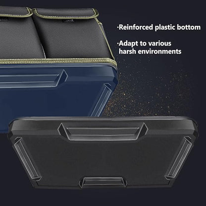 Tool Bag, Ounic 20 Inch Large Tool Bag Heavy Duty With Wide Mouth and Waterproof Strong Molded Base, Heavy Duty Tool Bags Organizer with Adjustable Shoulder Strap Specially Designed for Various Tools