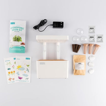 Back to the Roots New Hydroponic Grow Kit, LED Indoor Garden