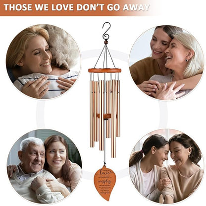 Sympathy Wind Chimes, Memorial Wind Chimes for Loss of Loved One, Bereavement Gift Ideas, Loss of Mother Father Condolence Grief Sympathy Gifts, Send Love and Concern