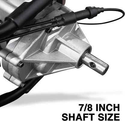 Fenceline 52cc Gas Powered Earth Auger Combo w/Double Spiral Auger Drill Bit EPA Compliant