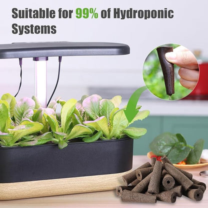 101 Pcs Hydroponic Pod Kit for Aero Garden with 80 Grow Sponges, 20 Grow Baskets & 1 Tweezer, Grow Anything Kit Replacement Growth Sponges Seed Pods of Aero Garden hydroponic for Indoor Garden System
