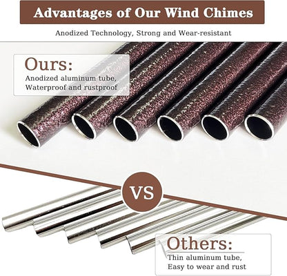 Dad Memorial Wind Chimes, Sympathy Gifts for Loss of Dad, Memorial Gifts for Father Bereavement Condolence Remembrance