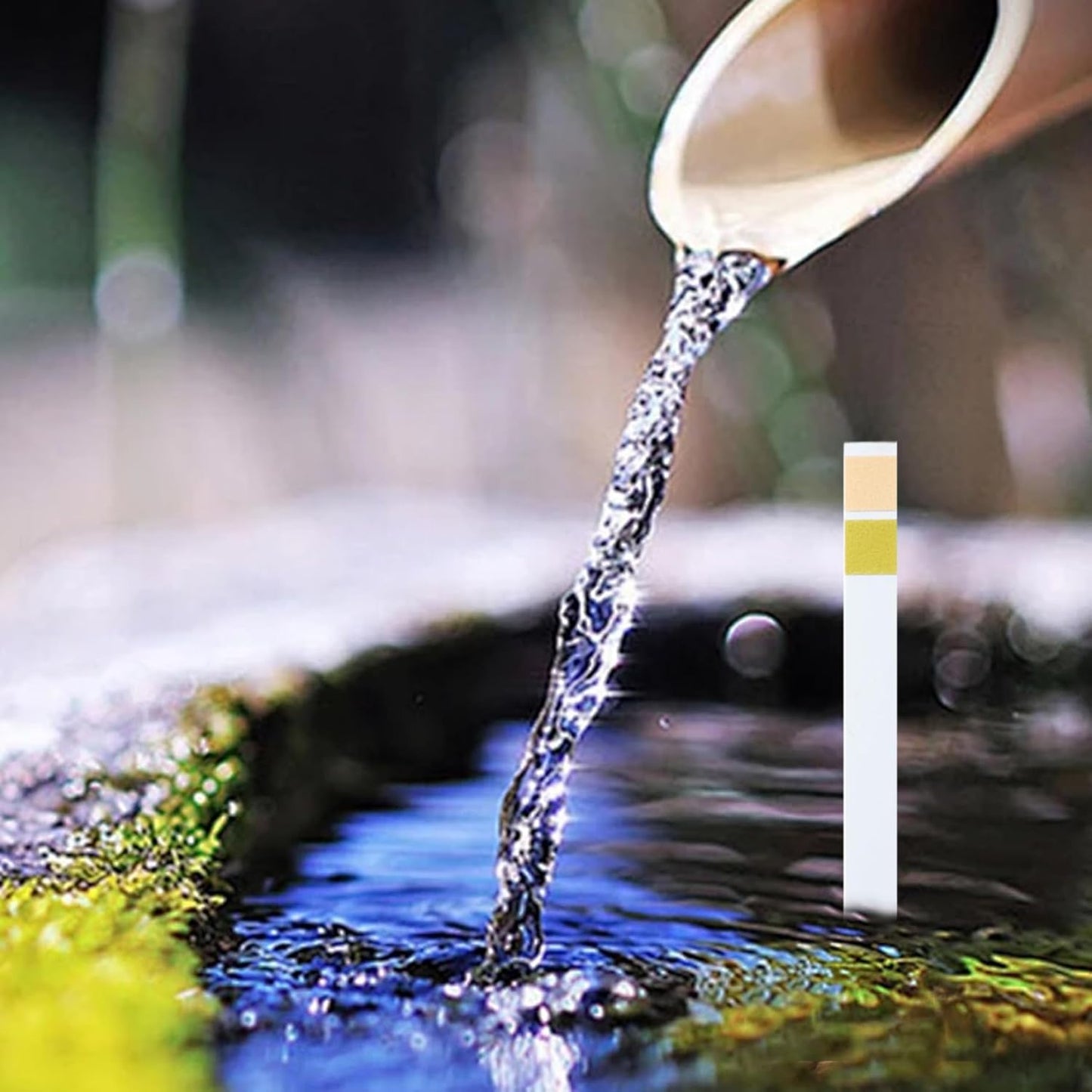 Soil Test Kit, 100PCS 4.5-9 Range Soil Testing Kit, Easy to Use Soil Tester Paper, Water and Soil Test Kit for Lawns Garden Yard Home Home