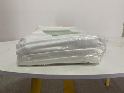 Abimars Thicker Plant Covers Freeze Protection Jacket 2.36 oz/yd², 6.6'x6.6' Reusable Winter Plant Covers with Drawstring & Zipper, 2 Pack Light, Porous Fabric for Plant Breathing