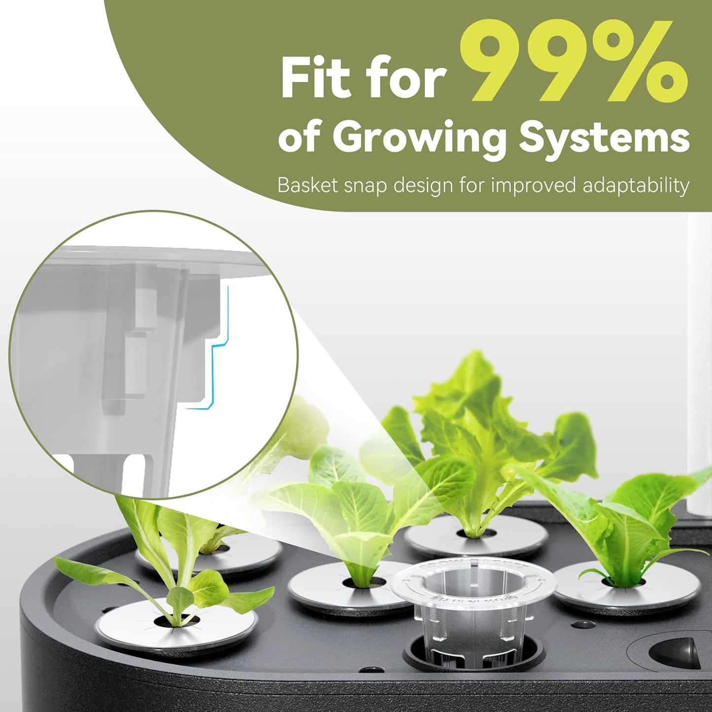 LYKOCLEAN Herb Seed Pods for Ahopegarden, iDOO MUFGA Hydroponics Growing System Indoor Gardening, 400+ Seeds, Basil, Cilantro, Dill, Parsley, Mint, Shiso, Liquorice(18-Pods)