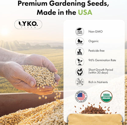 LYKOCLEAN Red Heirloom Cherry Tomato Seed Pod for AeroGarden, idoo, Ahopegarden Hydroponics Garden, 18-pods (350 Seeds+, Include Red Chili, Purple Bell, Green, Yellow Pepper, Golden, Red Cherry Tomato