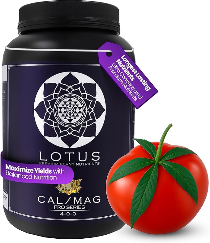 Cal/Mag Pro Series - Hydroponic Plant Nutrients - Supplement for Enhanced Plant Growth - Naturally Derived Premium Powdered Nutrient with Calcium and Magnesium for Soil, Hydroponic, & Coco Coir 120oz