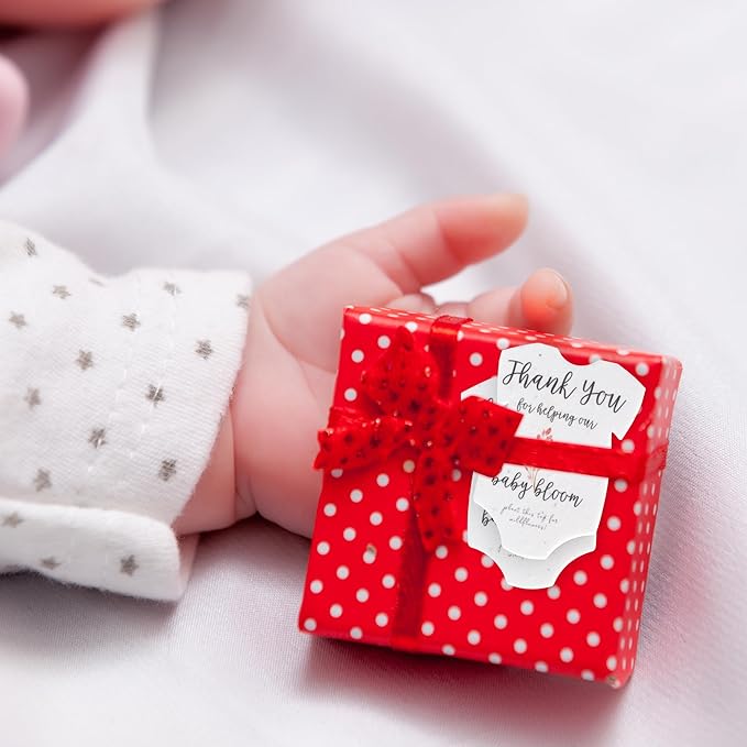 Onesie Seed Paper – 15 Pink Baby Shower Favors for Guests with Wildflower Seeds, Writable & Plantable, Baby Shower Gifts for Guest