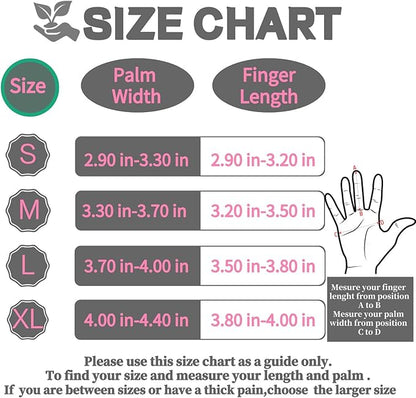 Thorn Proof&Puncture Resistant Gardening Gloves with Grip,Garden Gloves for Women, Leather Work Gloves,Gifts