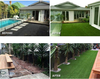 SunVilla Grass 1'X42' Artificial Grass Realistic [Custom Size] Grass Height 1 3/8" Indoor/Outdoor' Artificial Grass/Turf Many Sizes 1FTX42FT (42 Square FT)