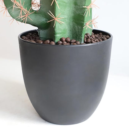 momoplant Artificial Cactus Fake Plant 31 Inch Tall Faux Cacti Plants for Home Garden Office Store Decoration