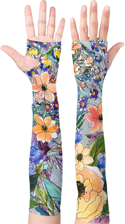 Gardening Sleeves for Women Farm Sun Protection Thorn Proof Cooling Arm Sleeves to Cover Arms for Garden Sports